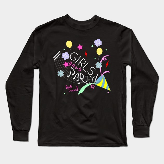 Garuparty Ikebukuro 2019 Black Long Sleeve T-Shirt by naderu